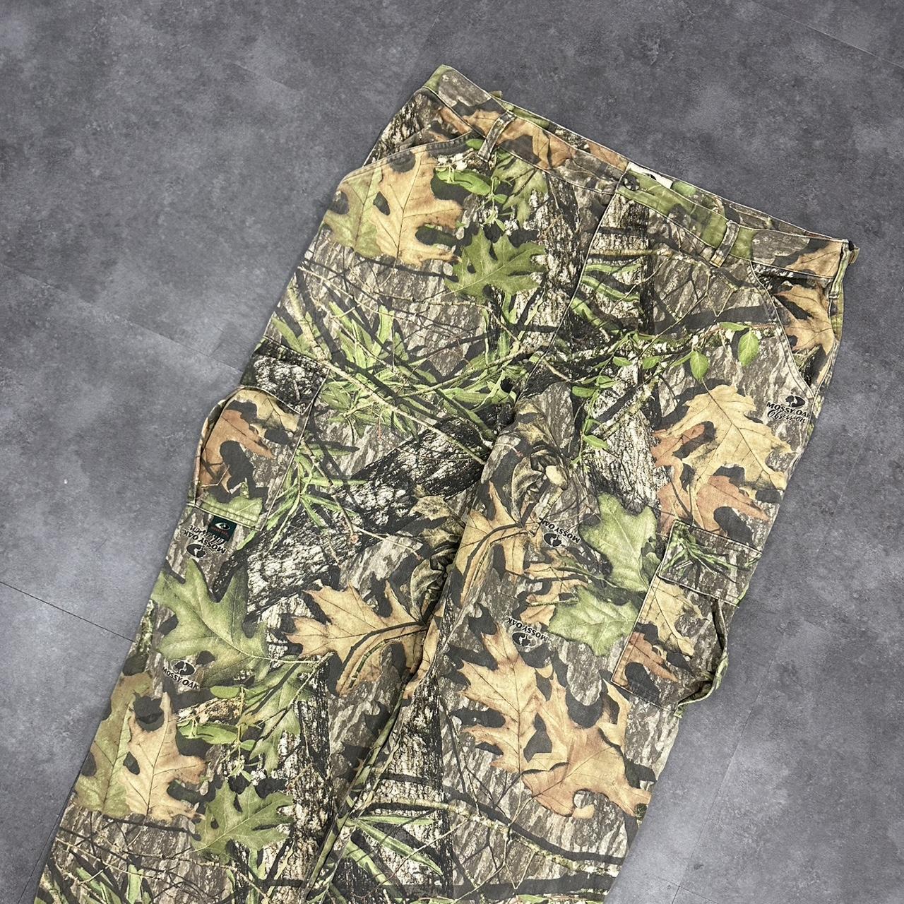 Realtree camo Mossy oak 2000s dungaree workwear cargo trousers