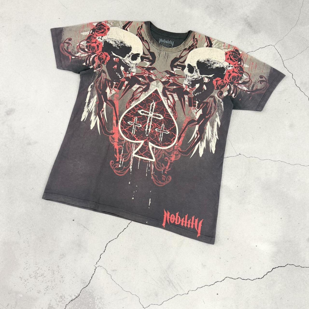 Nobility MMA Elite Vintage Y2K cage fighting grunge T Shirt