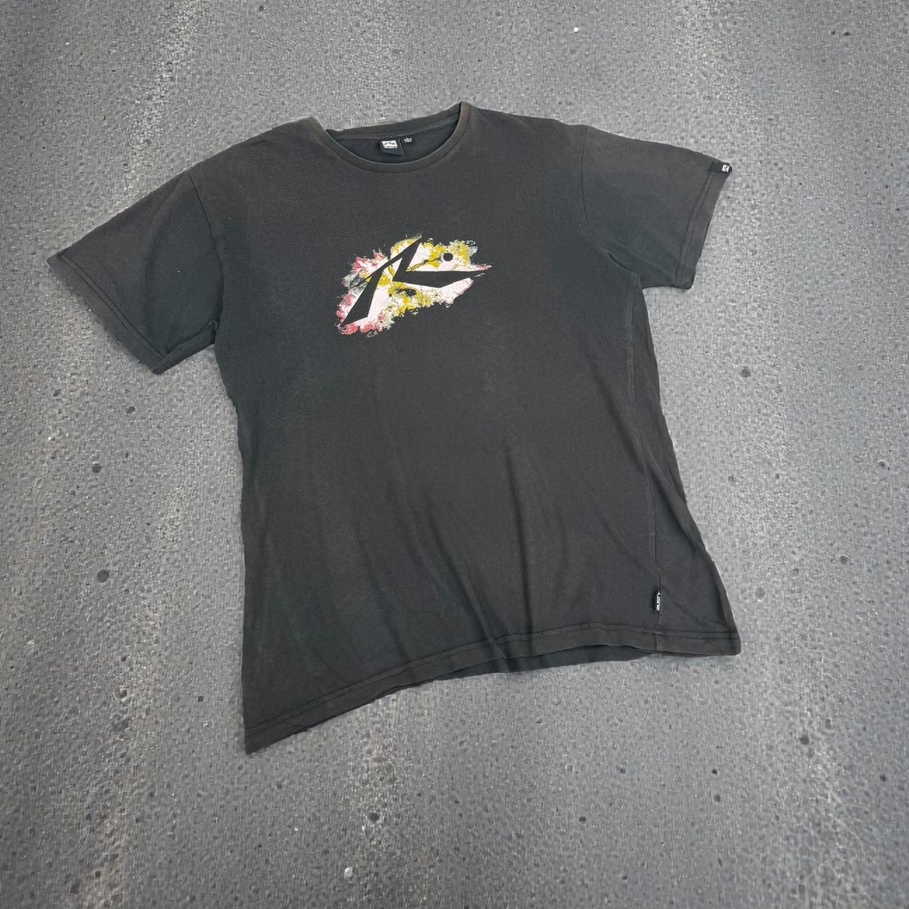 Rusty surf Vintage Y2K Surfwear logo paint splatter T-Shirt