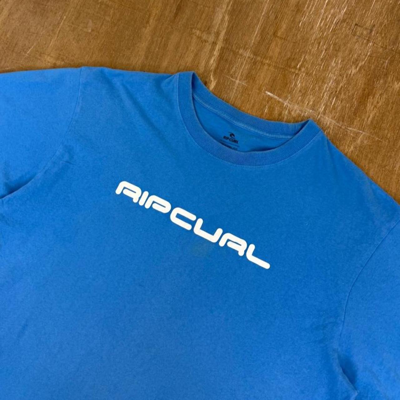 Rip Curk Surfwear blue Y2K T-Shirt