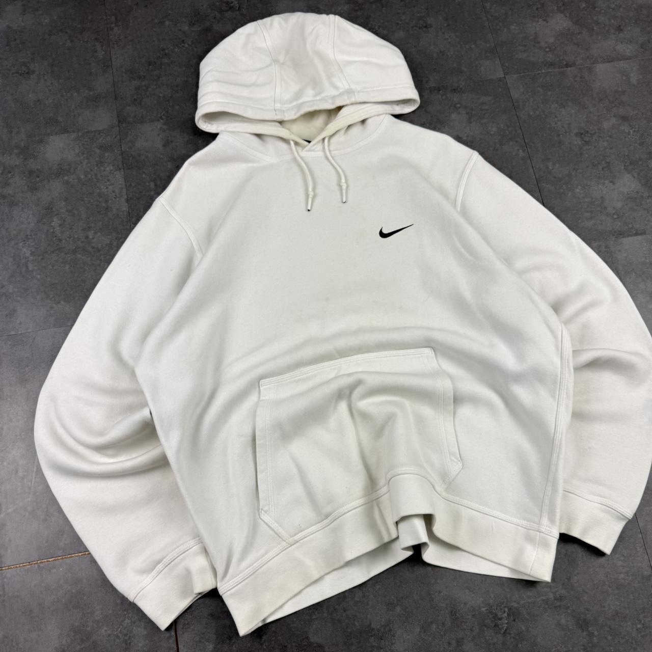 vintage Nike 2000s swoosh logo embroidered pullover hoodie