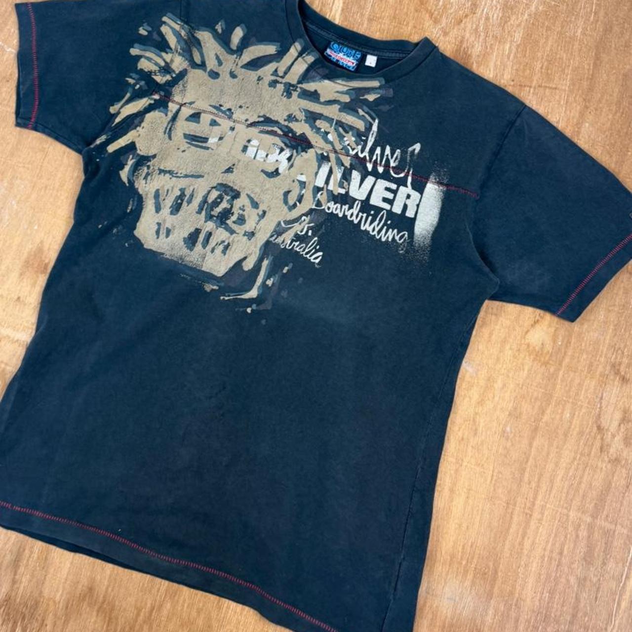 Quiksilver Vintage Y2K print T-Shirt
