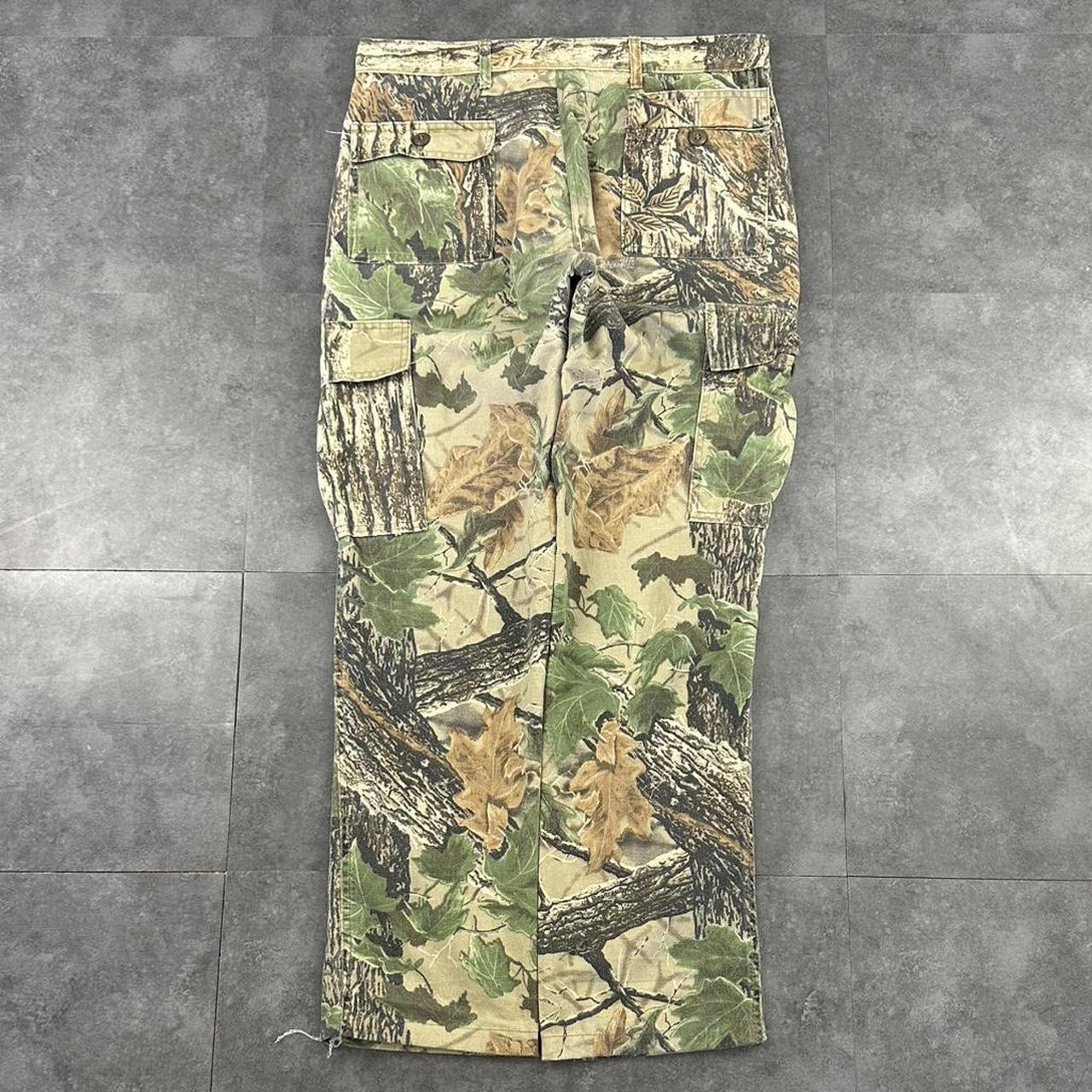 Realtree camo Mossy oak 2000s dungaree workwear cargo trousers