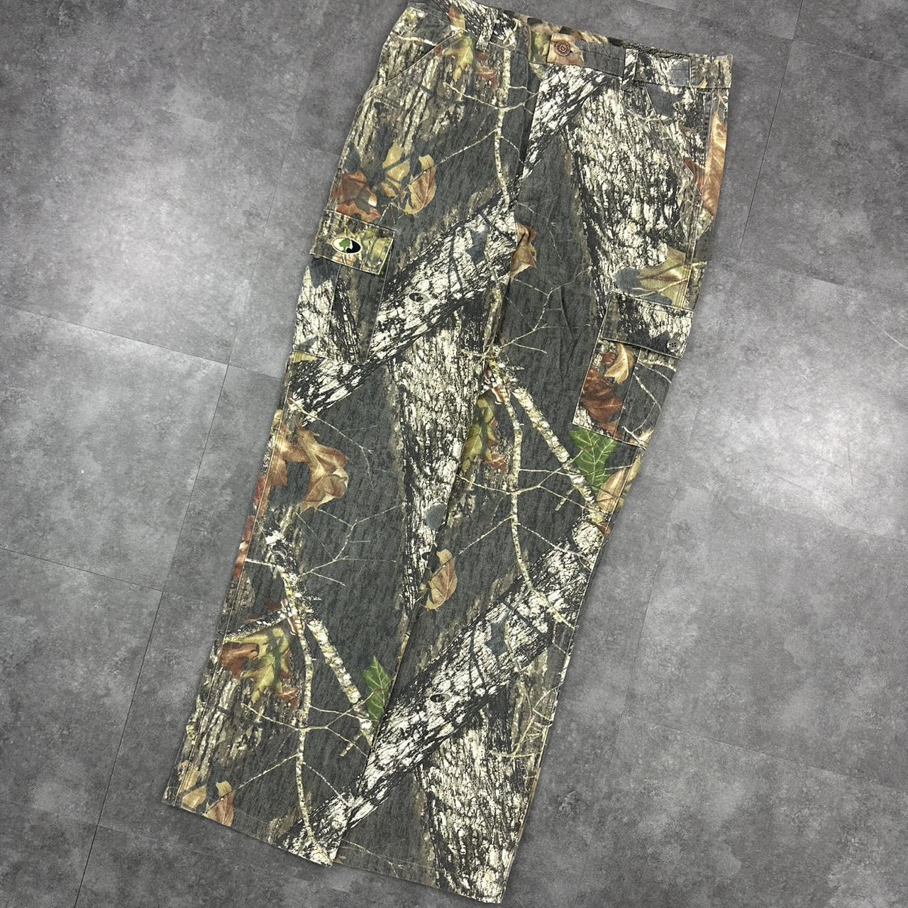 Realtree camo Mossy oak 2000s dungaree workwear cargo trousers