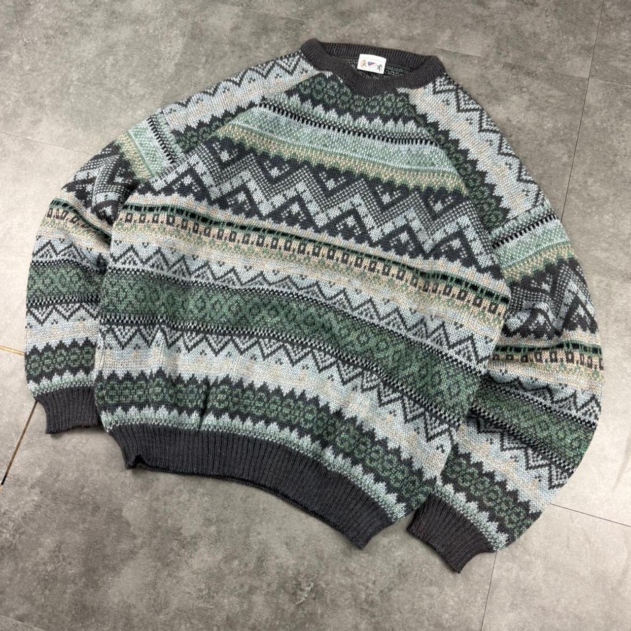 Vintage 90s chunky knit fisherman’s jumper