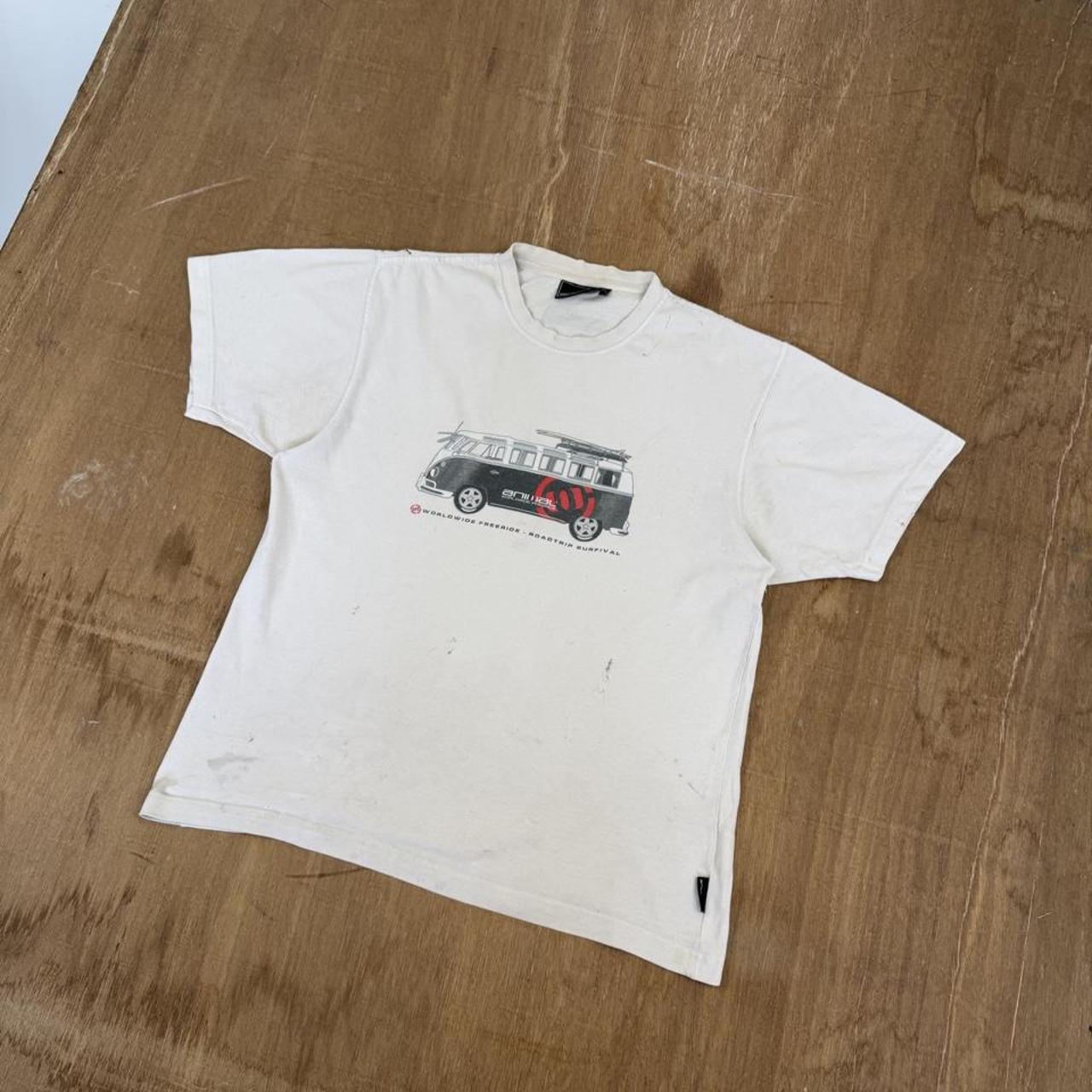 Animal Surfwear cream camper Y2K T-Shirt