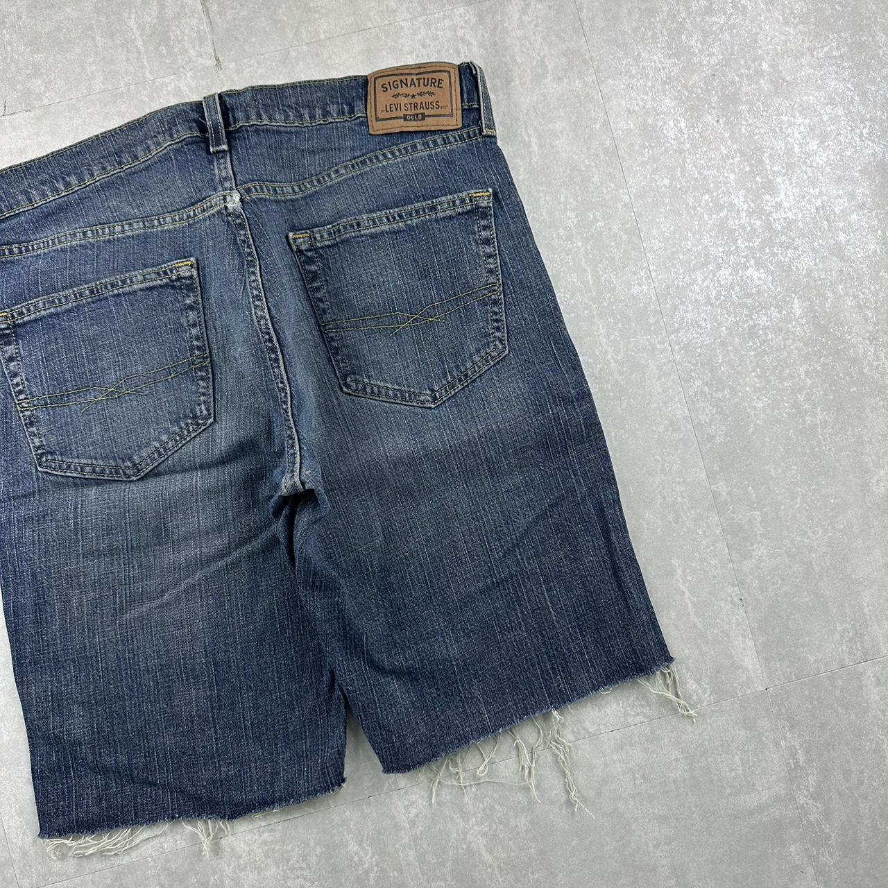 Levi’s regular fit 2000 cut off denim jeans