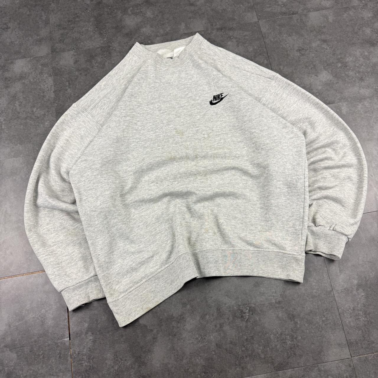 Vintage Nike 90s USA sportwear mini Logo classic embroidered sweatshirt