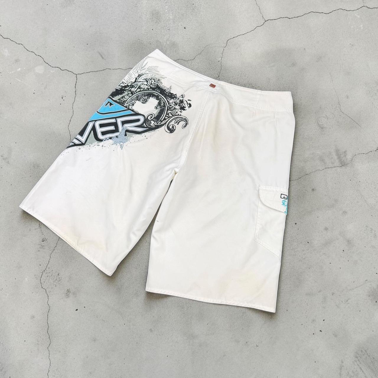 Quiksilver surfer vintage Y2K Surfwear beach swim board shorts