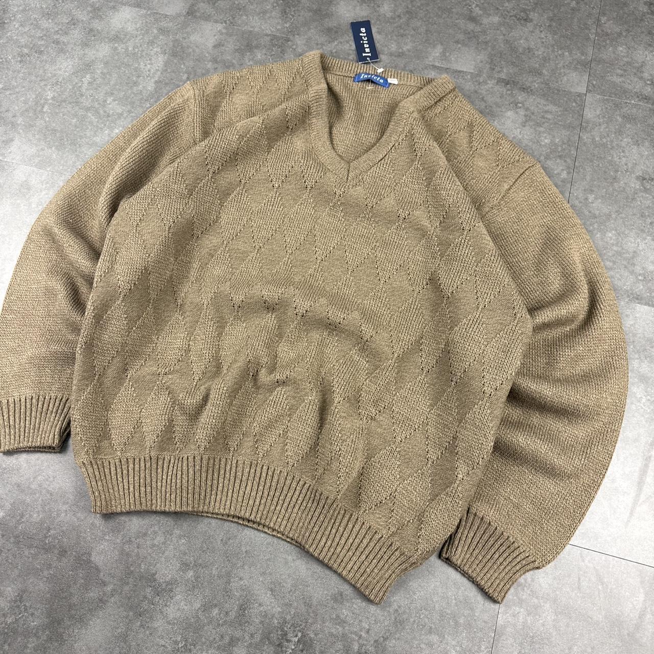 Vintage Invicta 90s chunky knit fisherman’s jumper