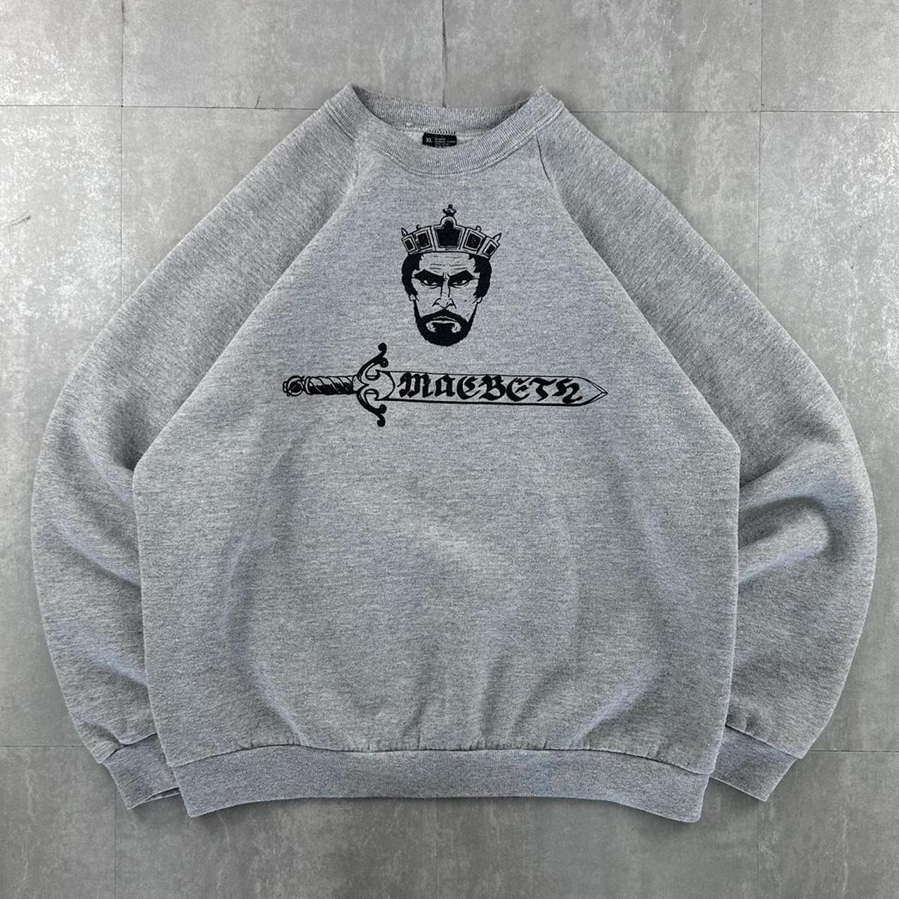 Screen Stars 2000s ‘Macbeth’ spellout sweatshirt