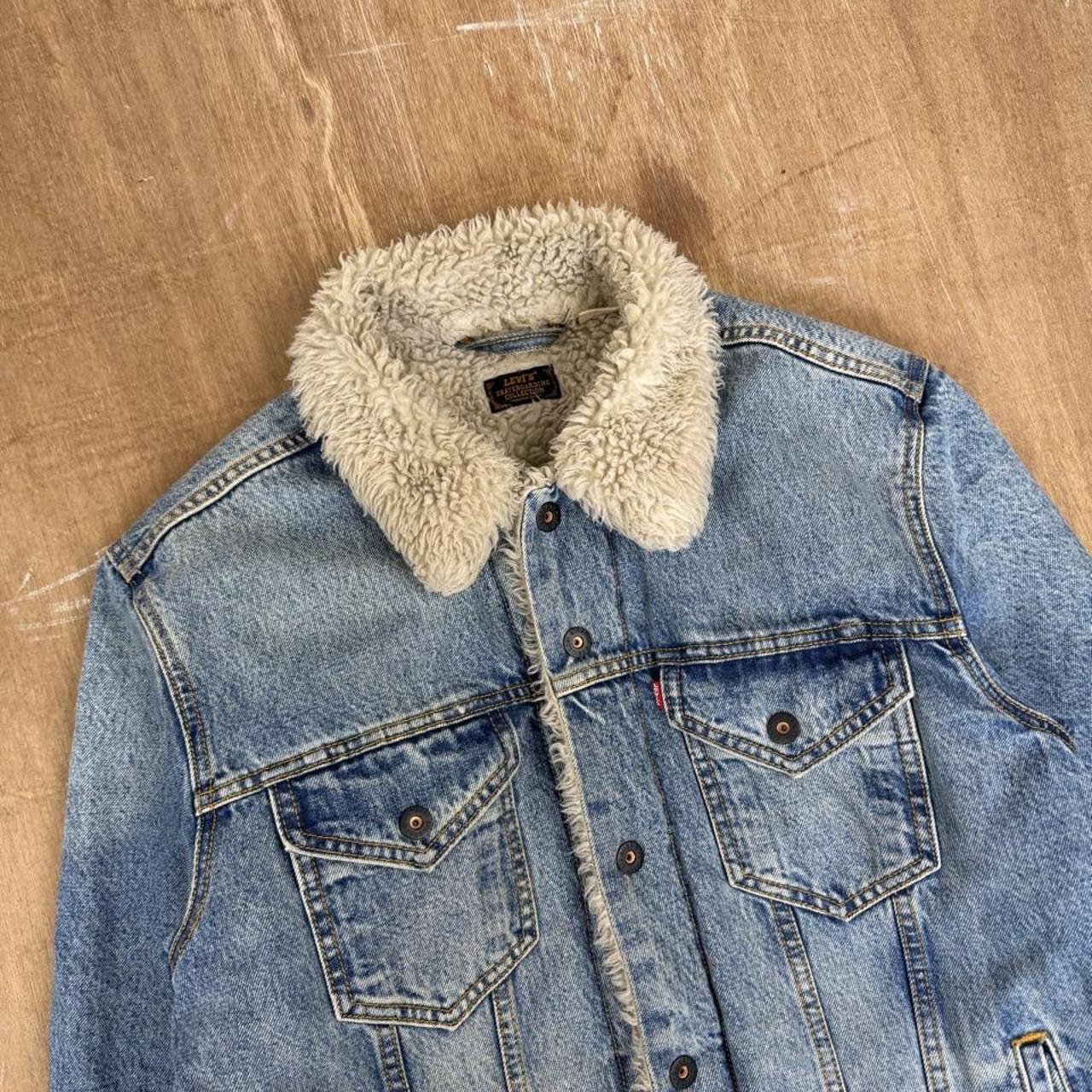 Levi’s Jeans Skateboarding Sherpa trucker denim jacket