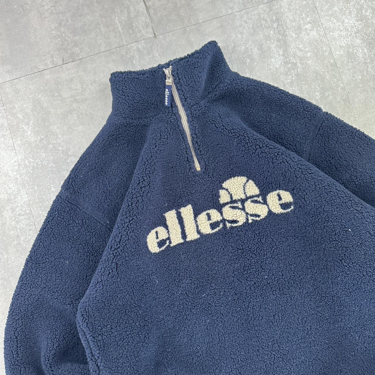 Rare Ellesse 90s/2000s surf/snowboard 1/4 zip Sherpa fleece