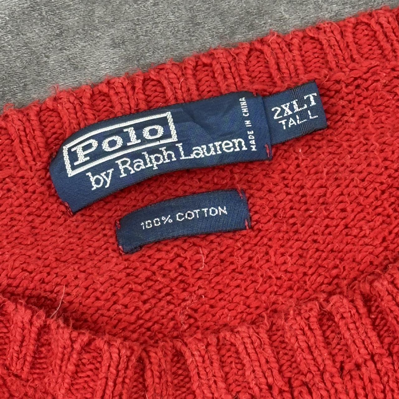 Polo Ralph Lauren 90s chunky knit jumper
