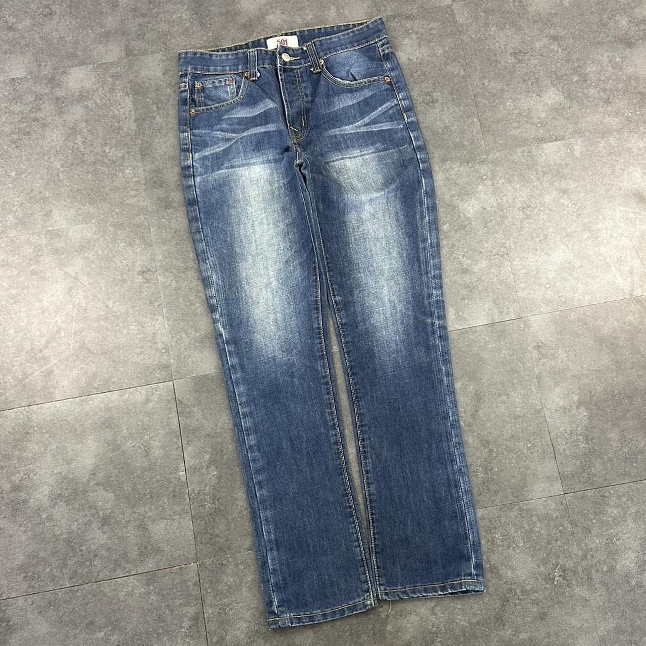 Levi’s 501 straight relaxed fit baggy jeans