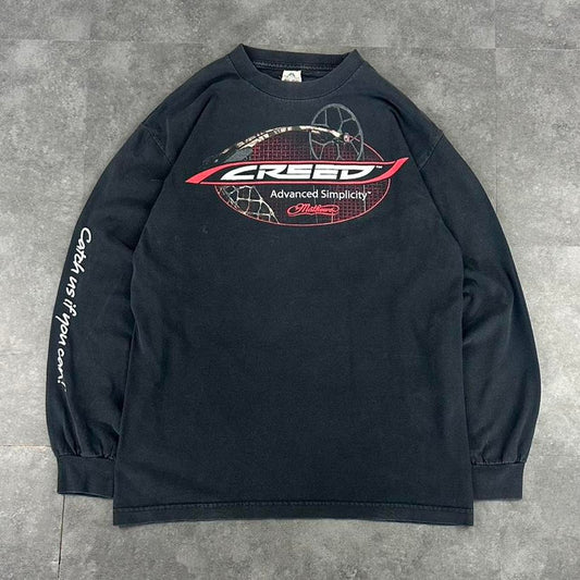 Alstyle Apparel & Activewear T 2000s Print Creed Advanced Simplicity graphic T shirt