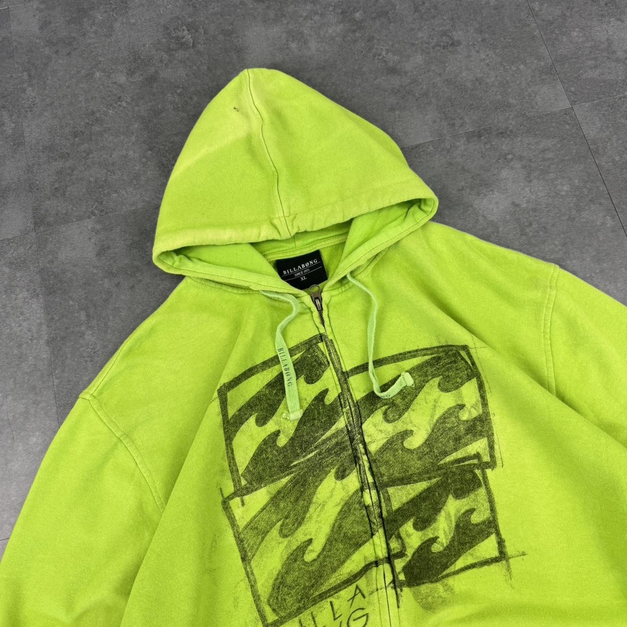 Billabong Vintage 2000s Surfwear company gothic y2k spellout hoodie