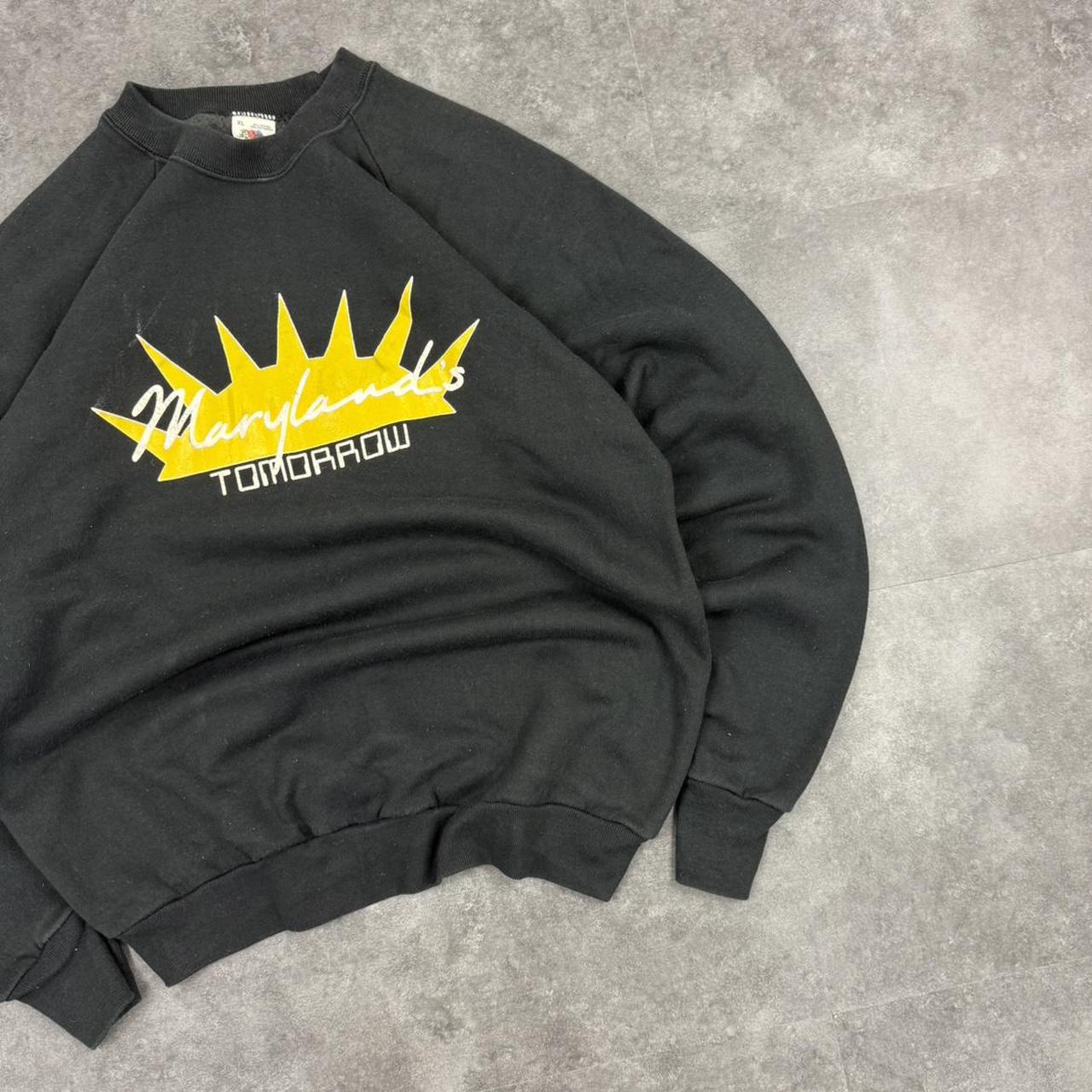 Vintage Fruit of the Loom 90s Maryland screen print sweatshirt