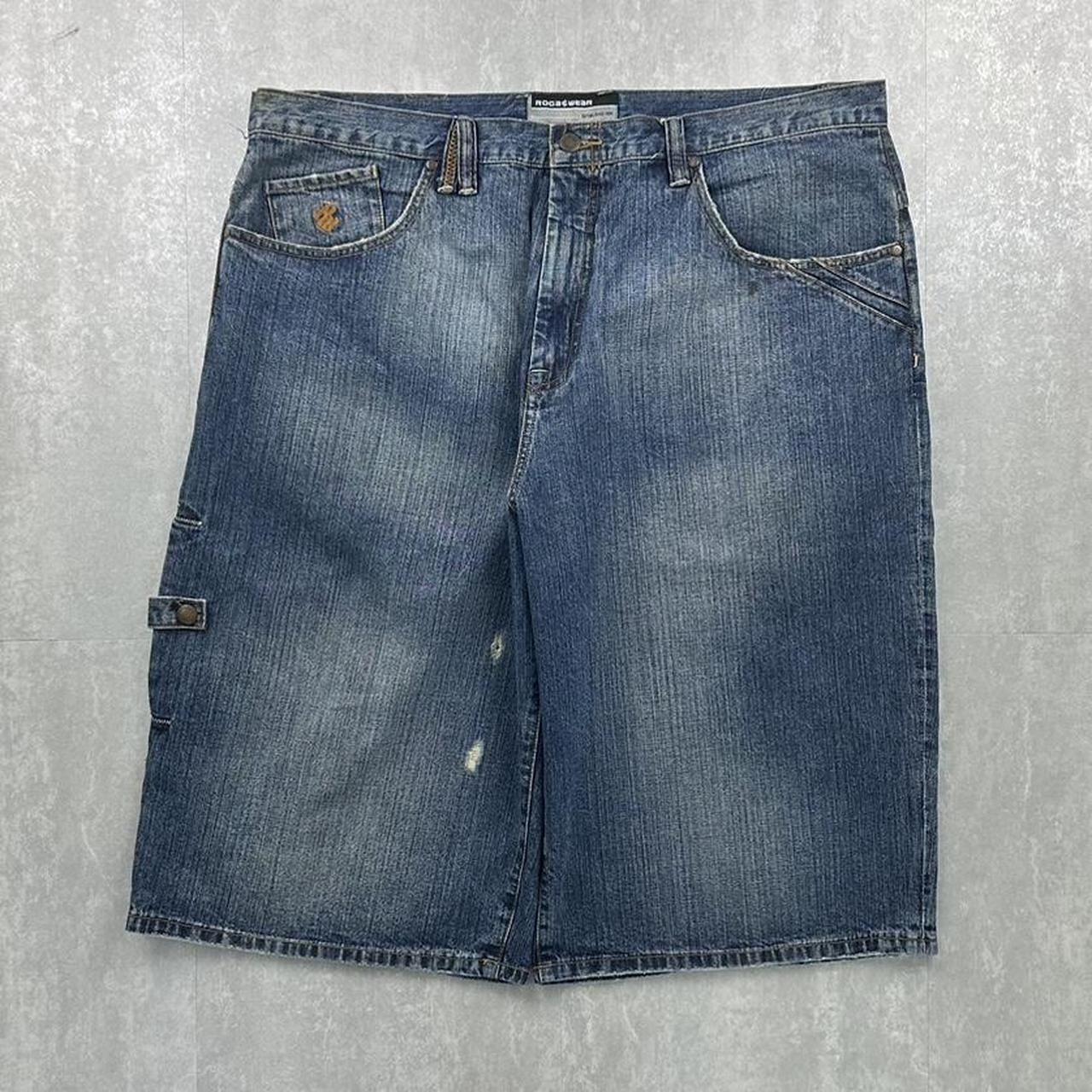 Rocawear Japanese style 2000s spellout carpenter style skate jorts