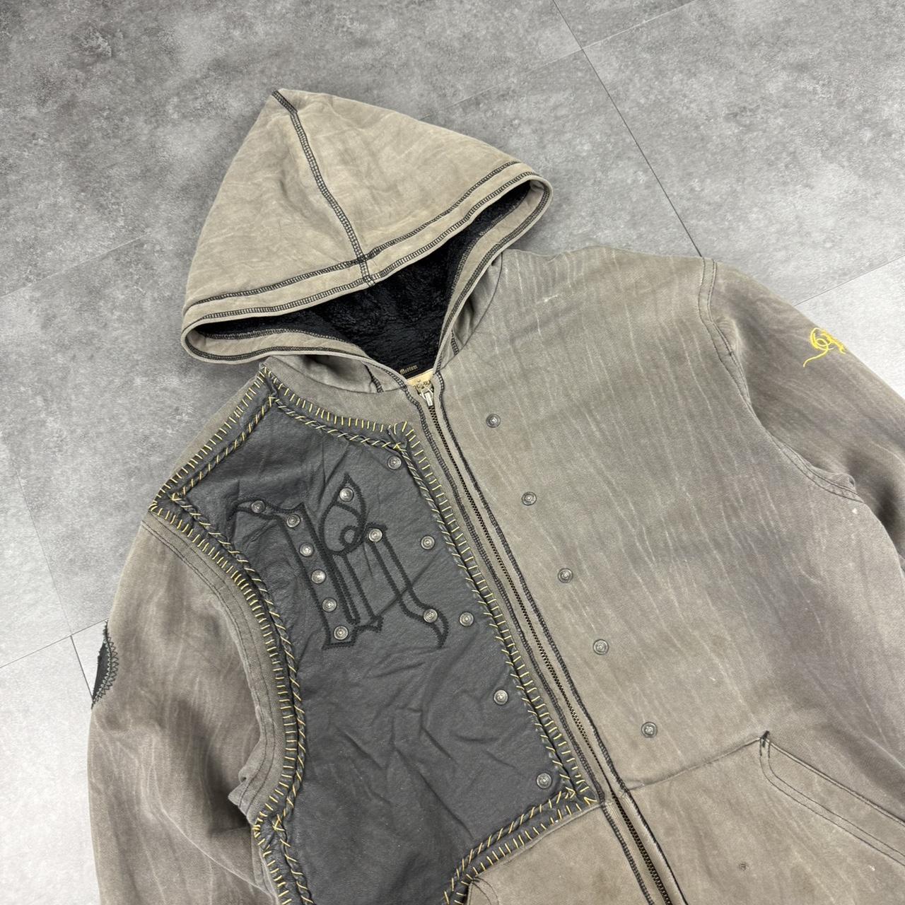 Rare Remetee Vintage Y2K 2000s grunge zip up lined sweatshirt jacket