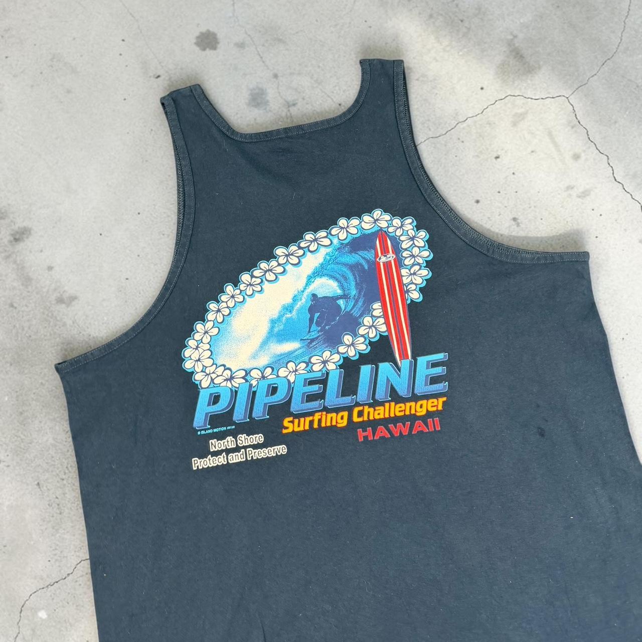 Pipeline Surfing Challenger Vintage Y2K Surfwear logo vest sleeveless T-Shirt