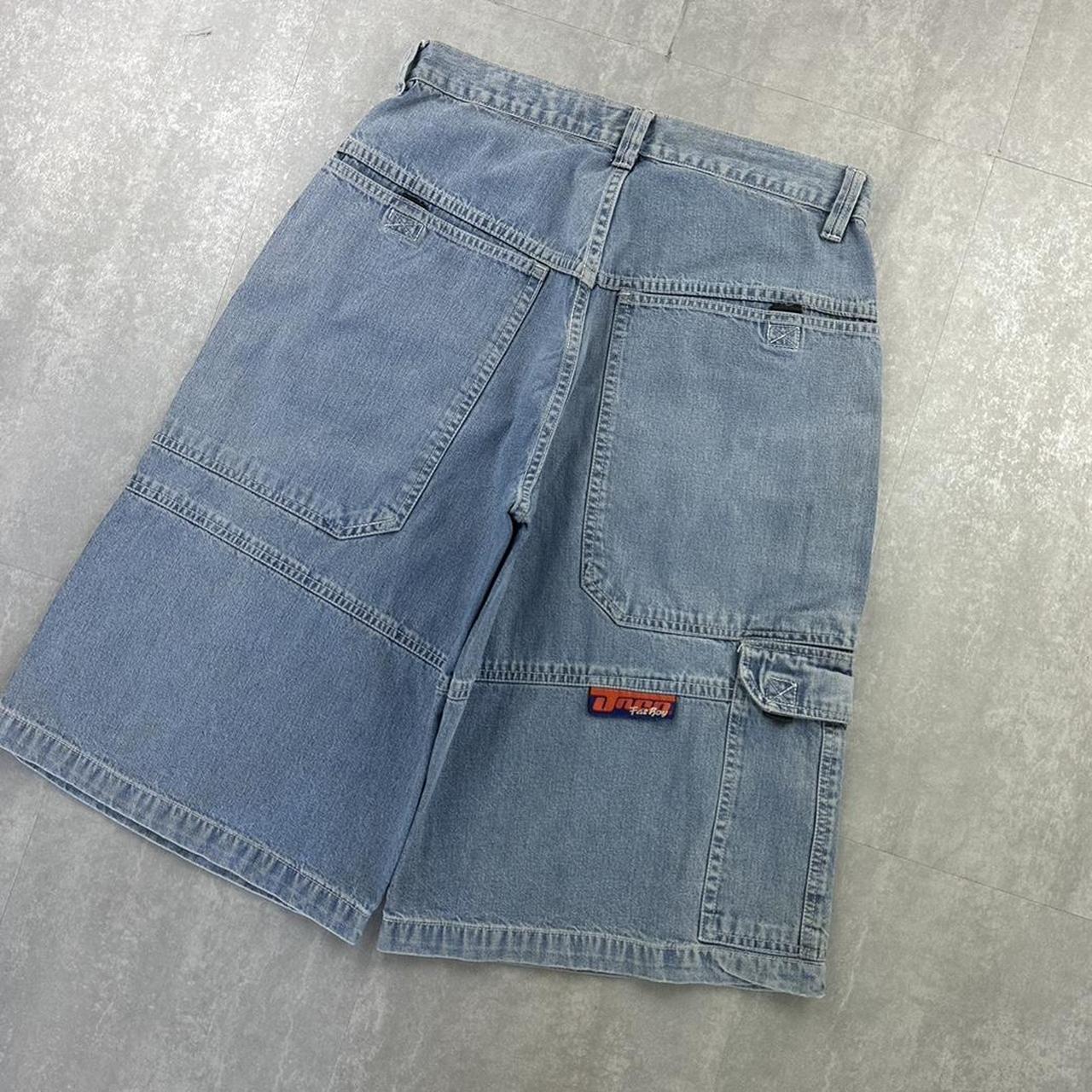 JNCO 2000s spellout carpenter style jorts