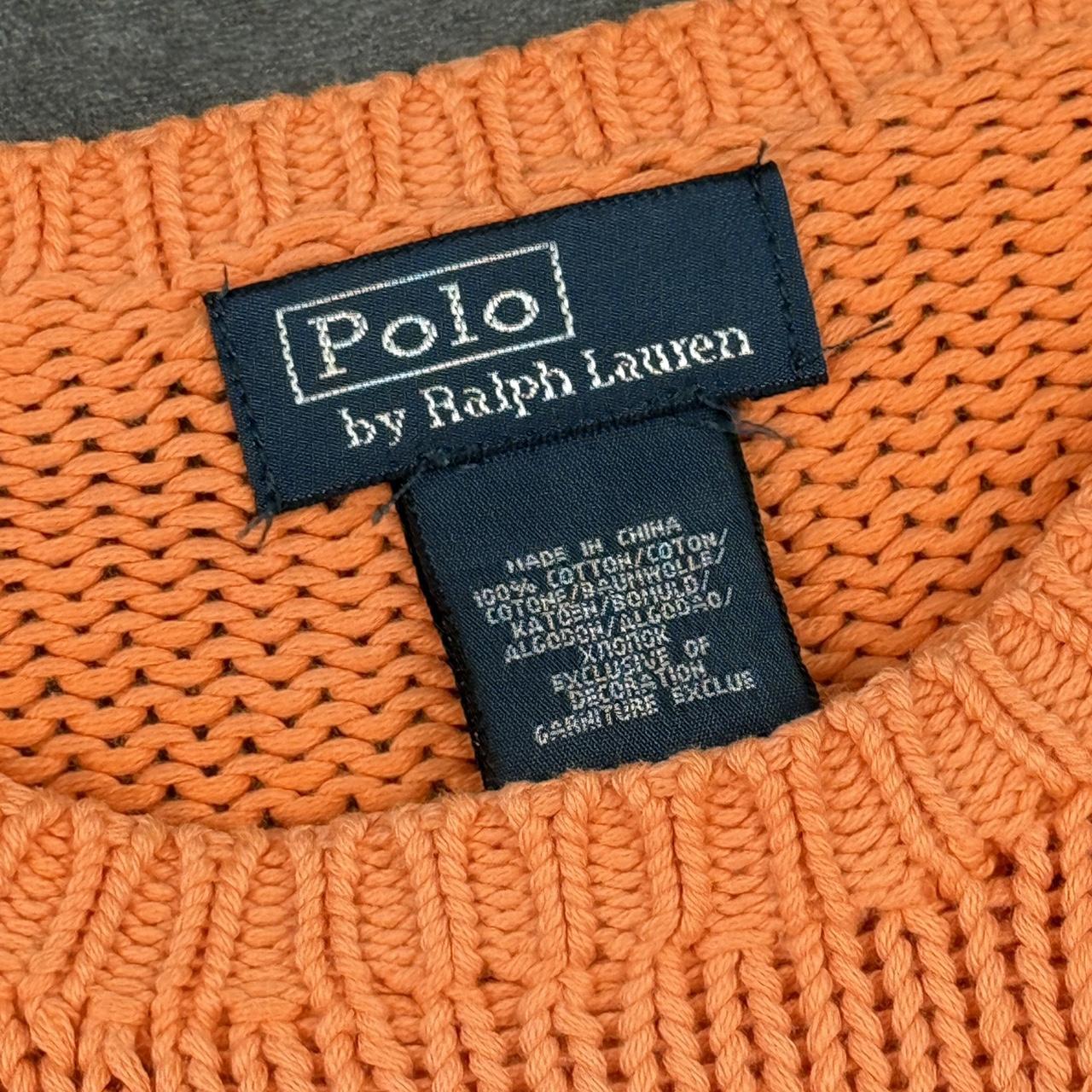 Polo Ralph Lauren 90s heavyweight chunky knit pullover Jumper