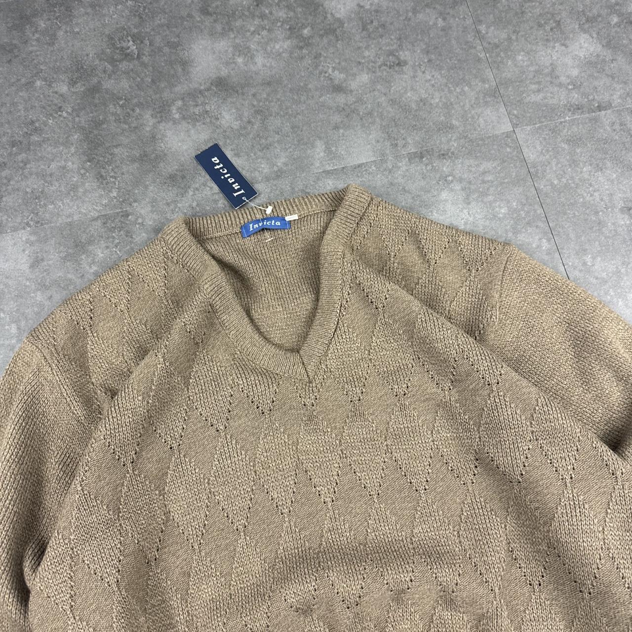 Vintage Invicta 90s chunky knit fisherman’s jumper