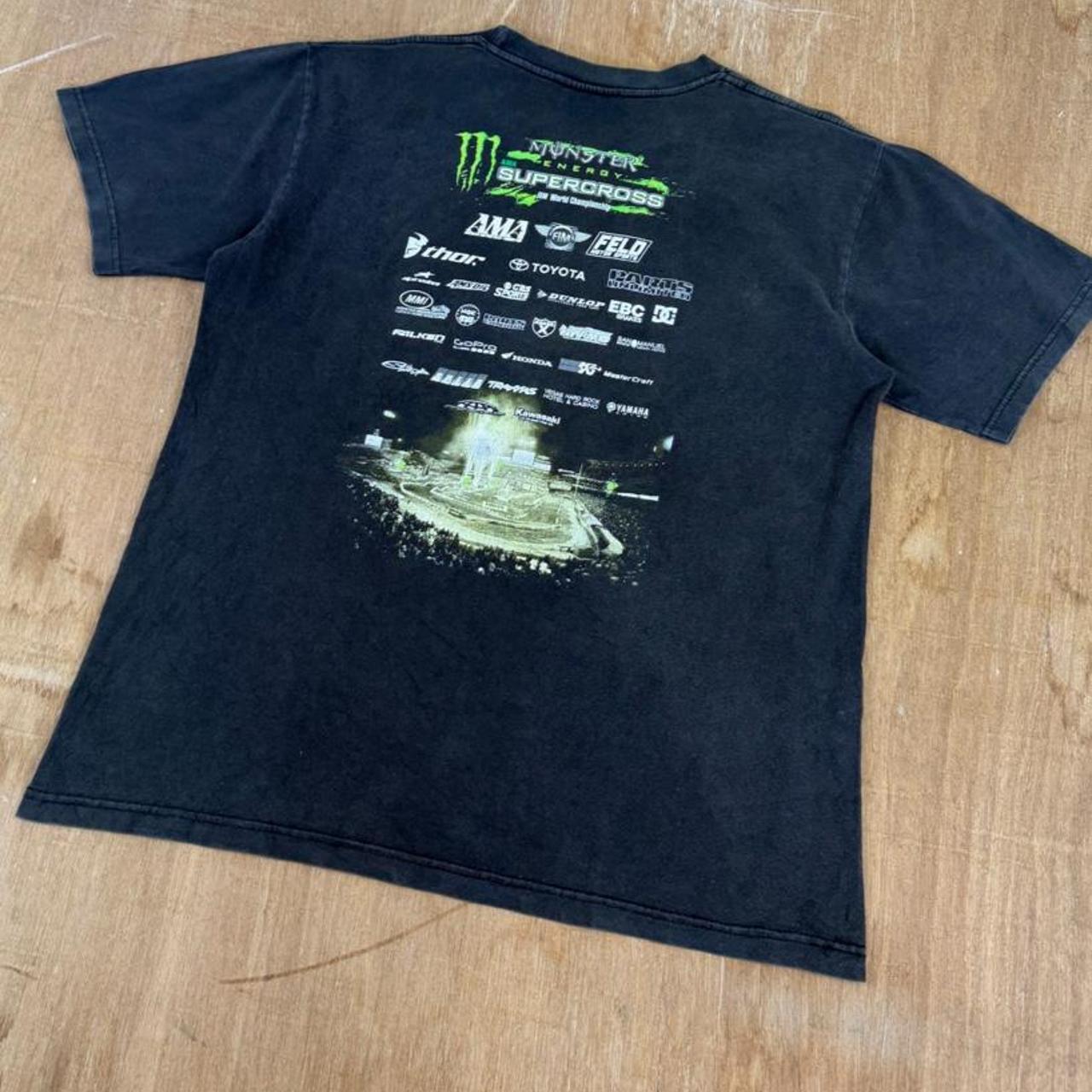 Monster Energy Supercross Vintage Y2K T-Shirt