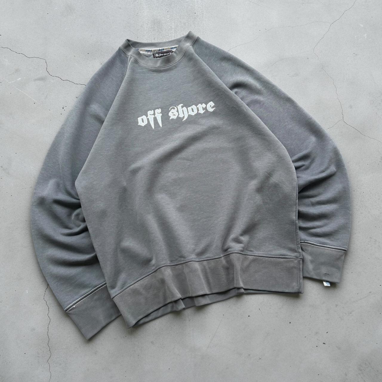 Offshore Vintage Y2K Surfwear 2000s spellout sweatshirt