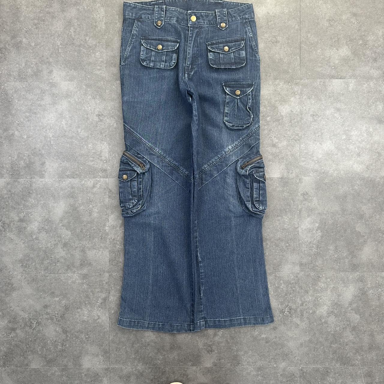 Japanese style hiphop 2000s jeans