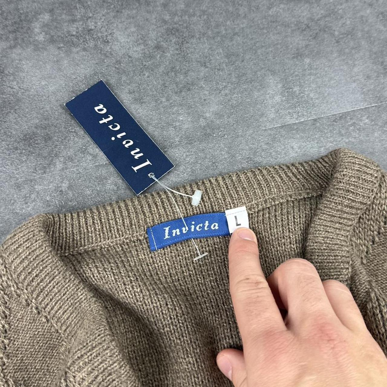 Vintage Invicta 90s chunky knit fisherman’s jumper