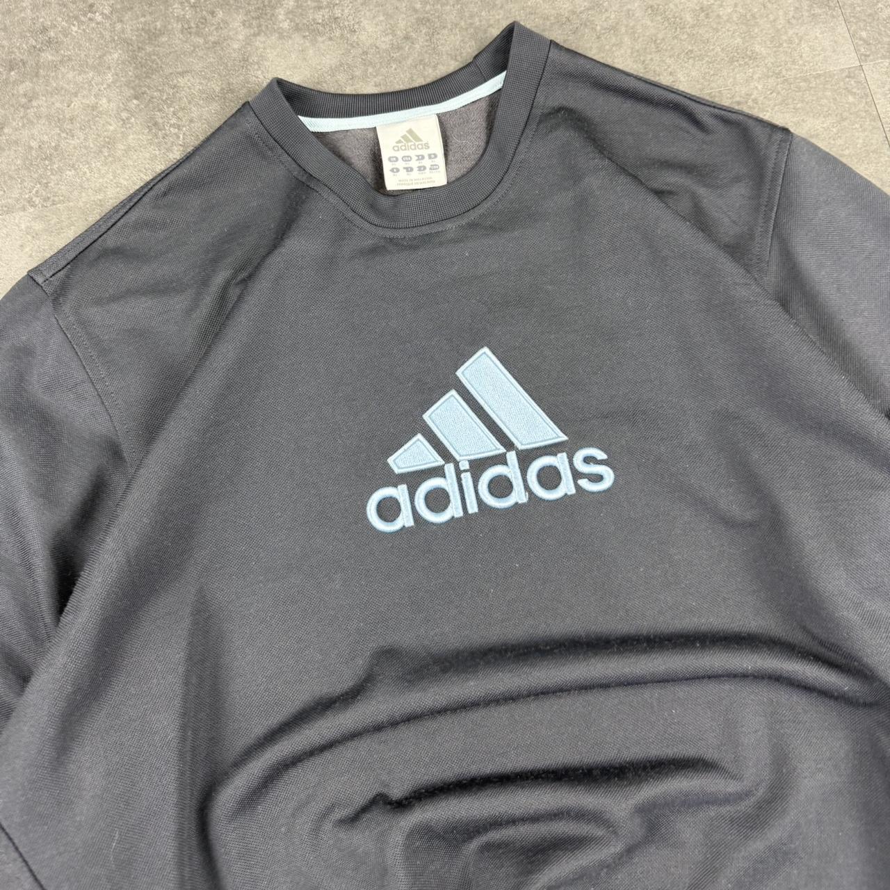 Vintage Adidas 90s spellout embroidered big spellout sweatshirt