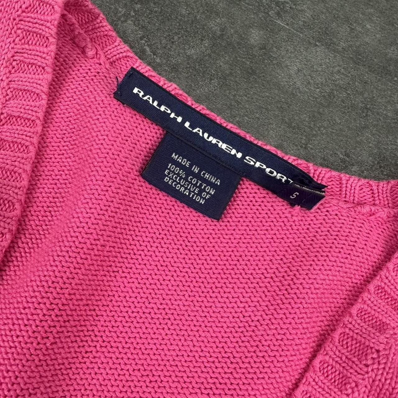 Polo Ralph Lauren PRL & co 90s cotton V neck Jumper