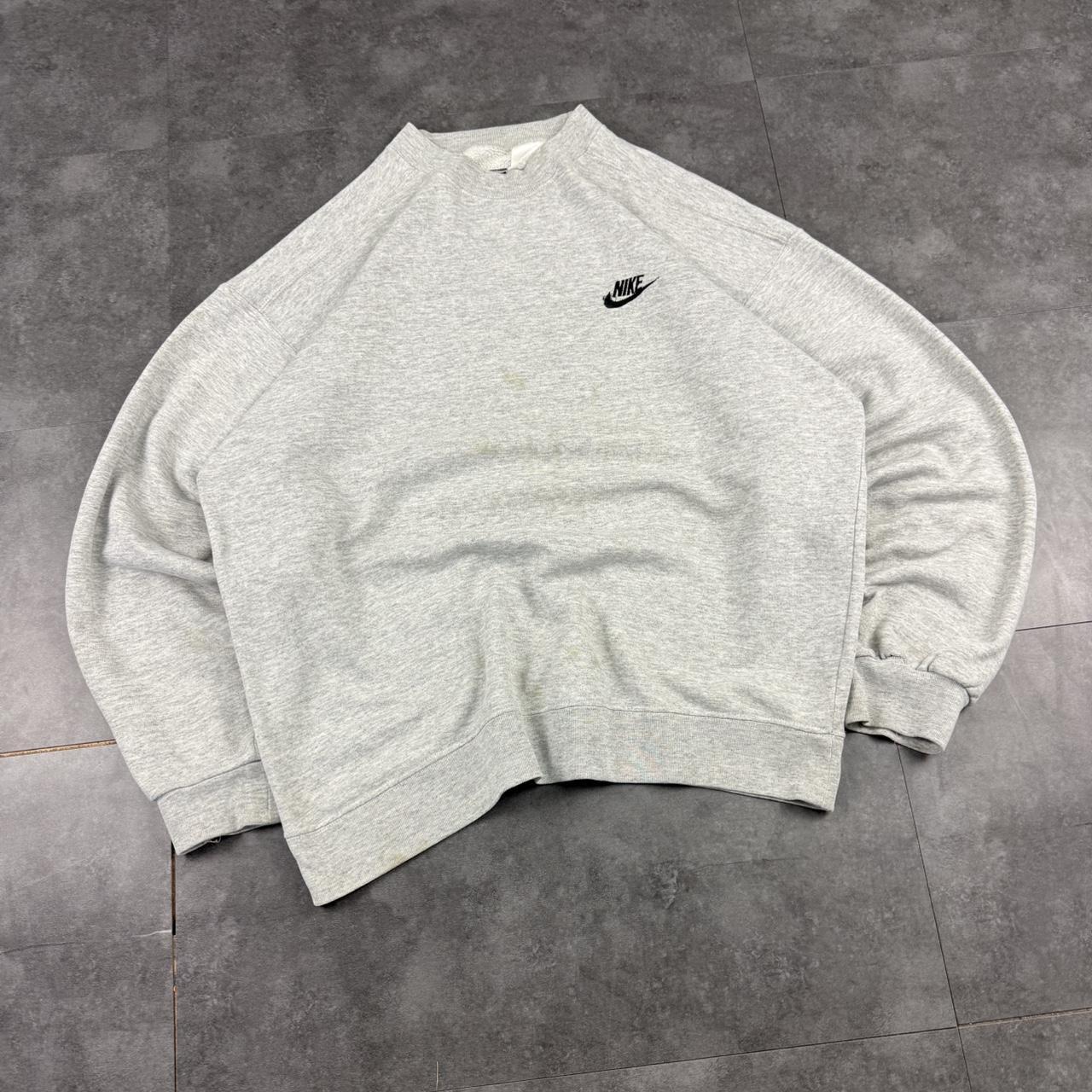 Vintage Nike 90s USA sportwear mini Logo classic embroidered sweatshirt