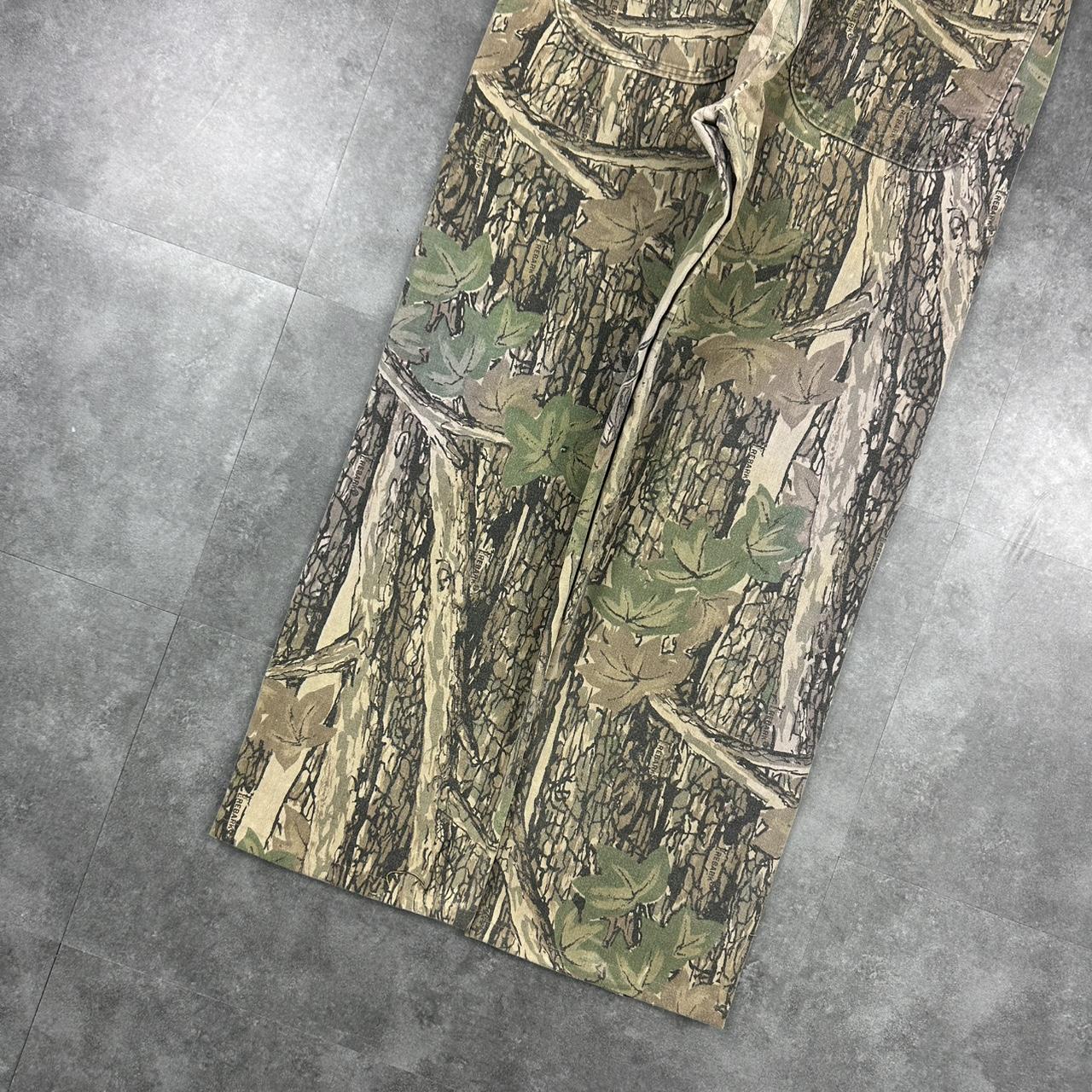 Realtree camo Mossy oak 2000s dungaree workwear cargo trousers