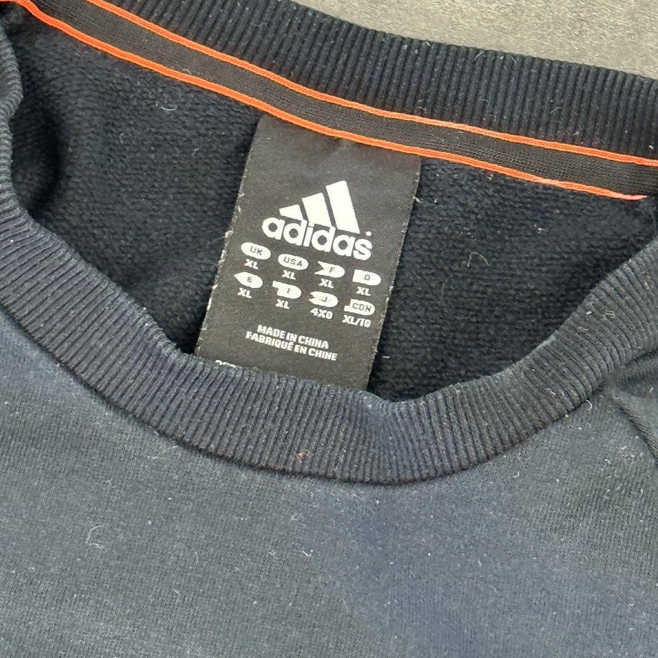 Vintage 2000s Adidas Spellout Three stripe big logo Sweatshirt