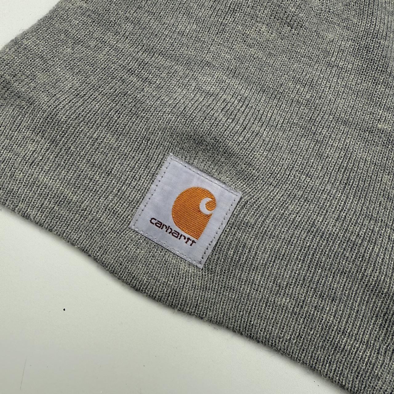 Carhartt 2000s vintage workwear Skater embroidered logo beanie hat