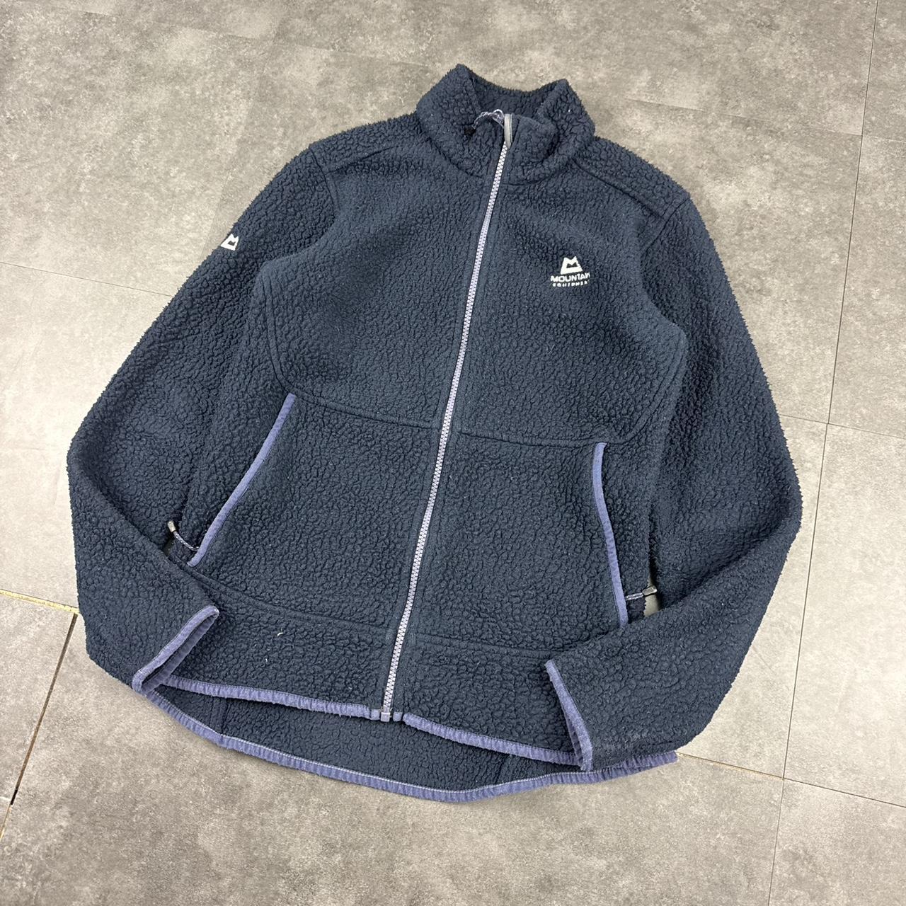 Vintage Mountain Equipment full Zip pile purple fleece