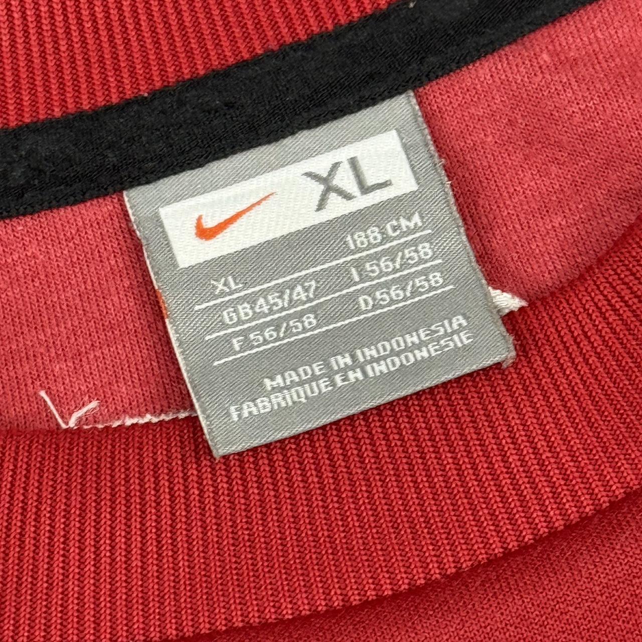 vintage Nike T90 2000s spellout embroidered big spellout football sweatshirt