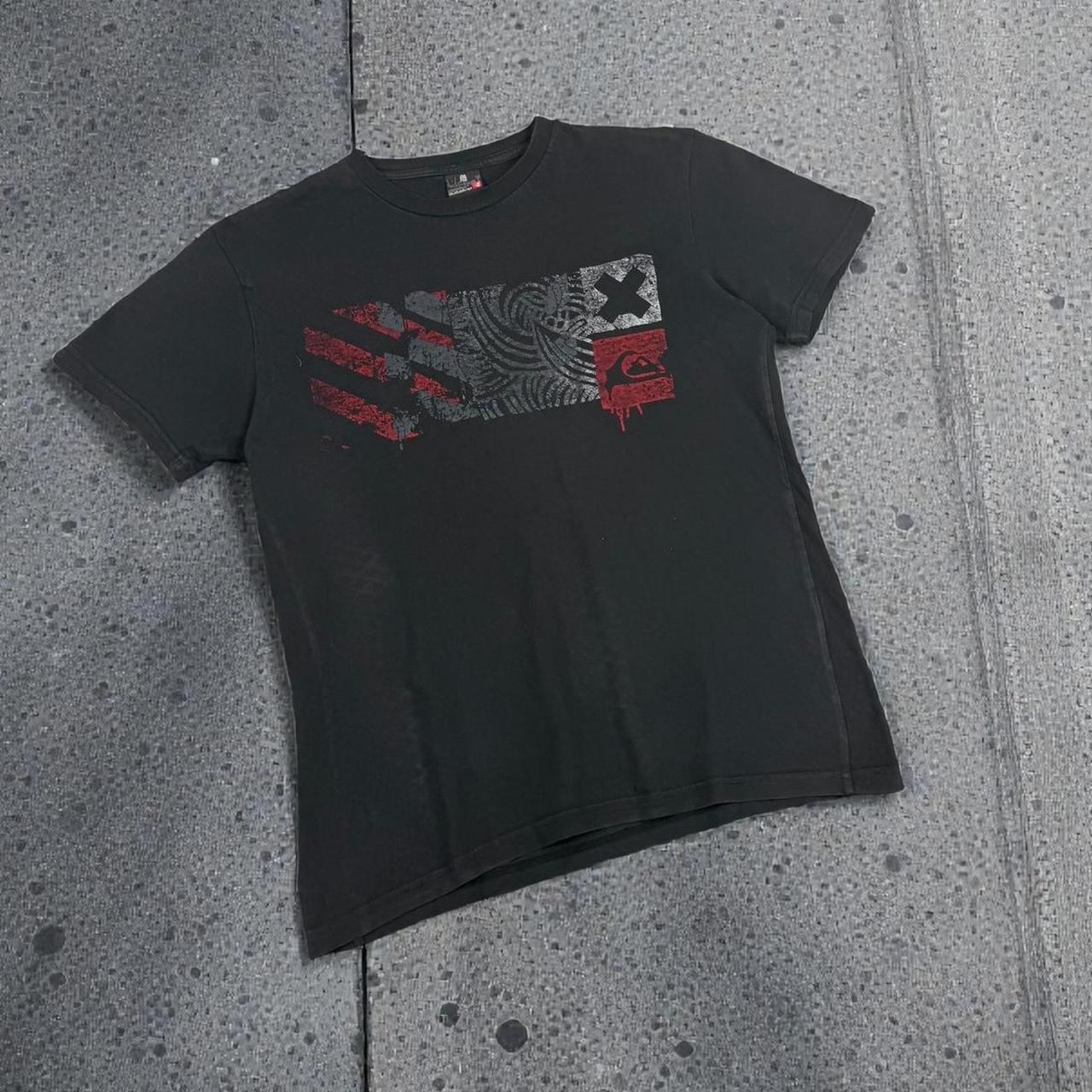 Quiksilver Vintage Y2K Surfwear logo box T-Shirt