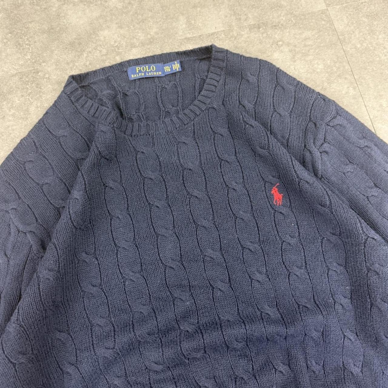 Polo Ralph Lauren 90s Classic chunky cable knit Style Jumper