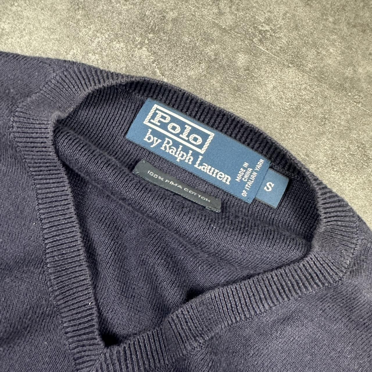 Polo Ralph Lauren 90s v neck pullover knit Jumper