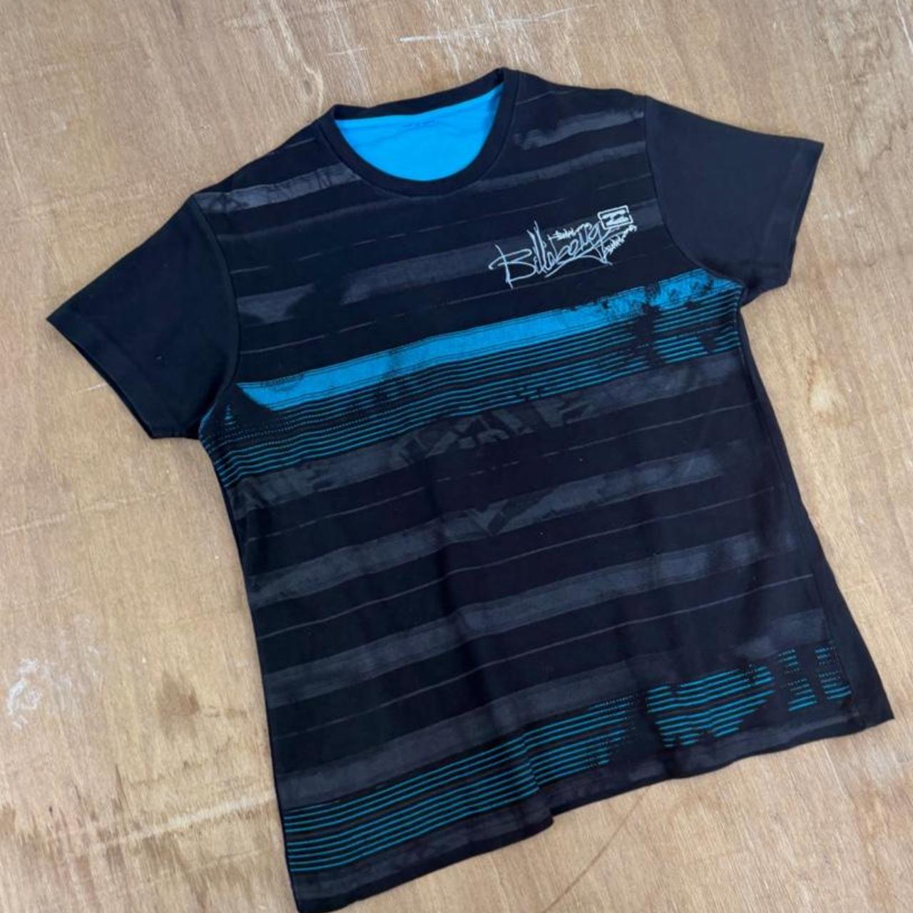 Billabong Surfwear blue and black Y2K T-Shirt