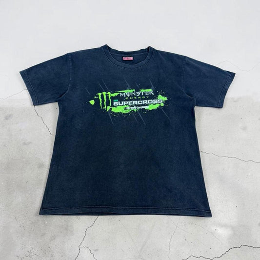 Monster Energy Supercross Vintage Y2K T-Shirt