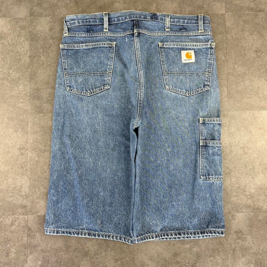 Carhartt 2000s dungaree workwear comfort fit cargo shorts