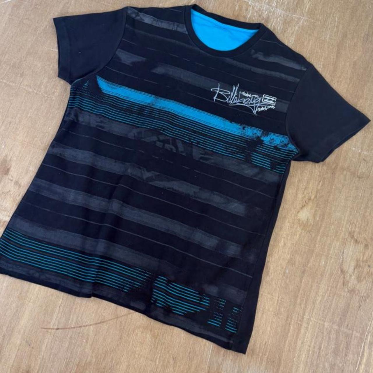 Billabong Surfwear blue and black Y2K T-Shirt
