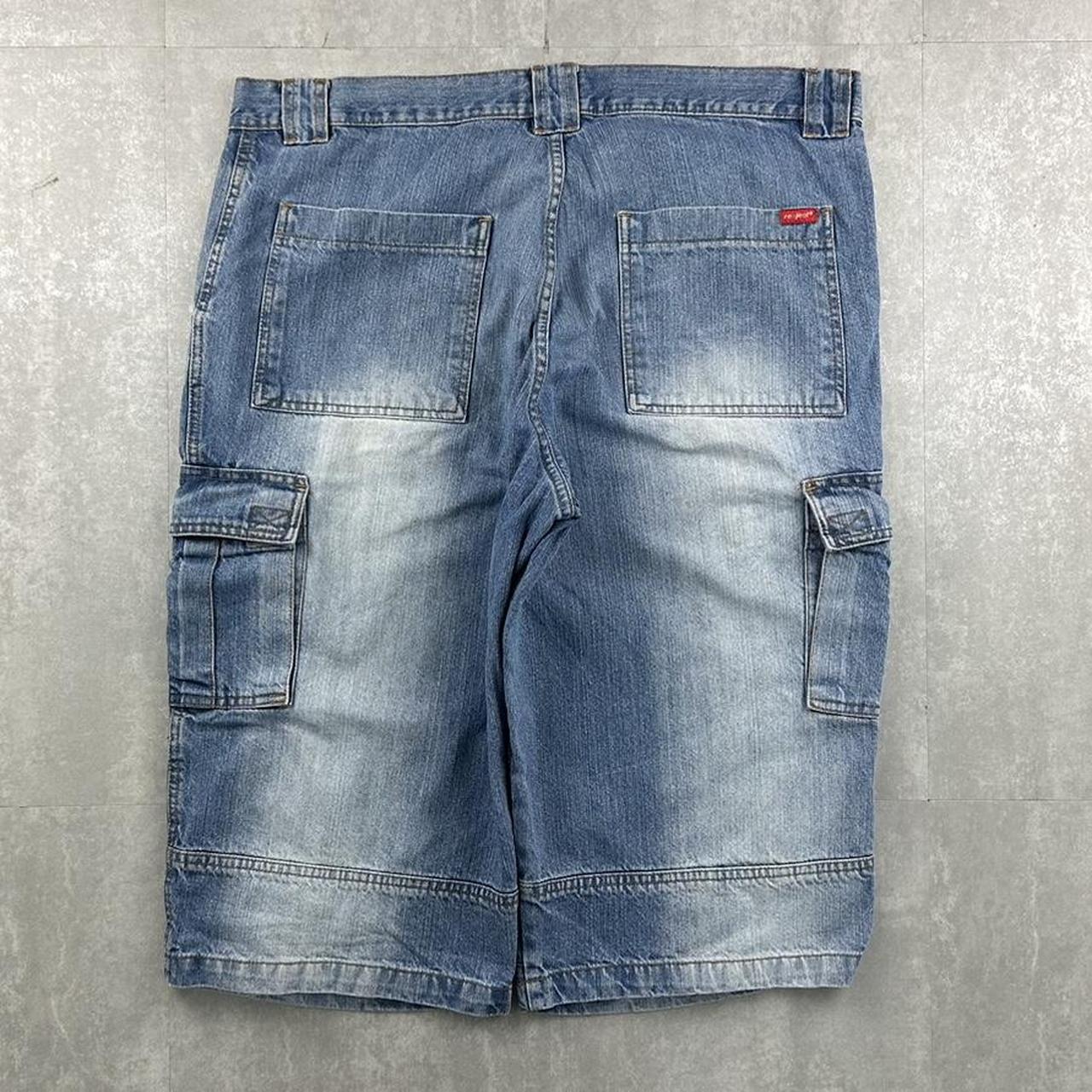 Reject Japanese style 2000s spellout carpenter fit skate cargo jorts