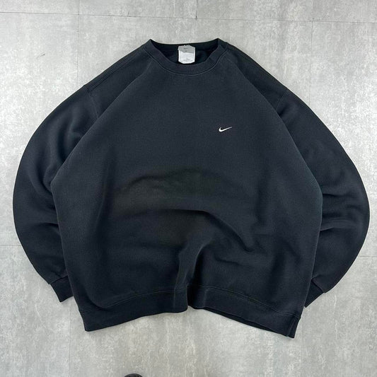 Nike 90s/2000s classic mini logo sweatshirt jumper