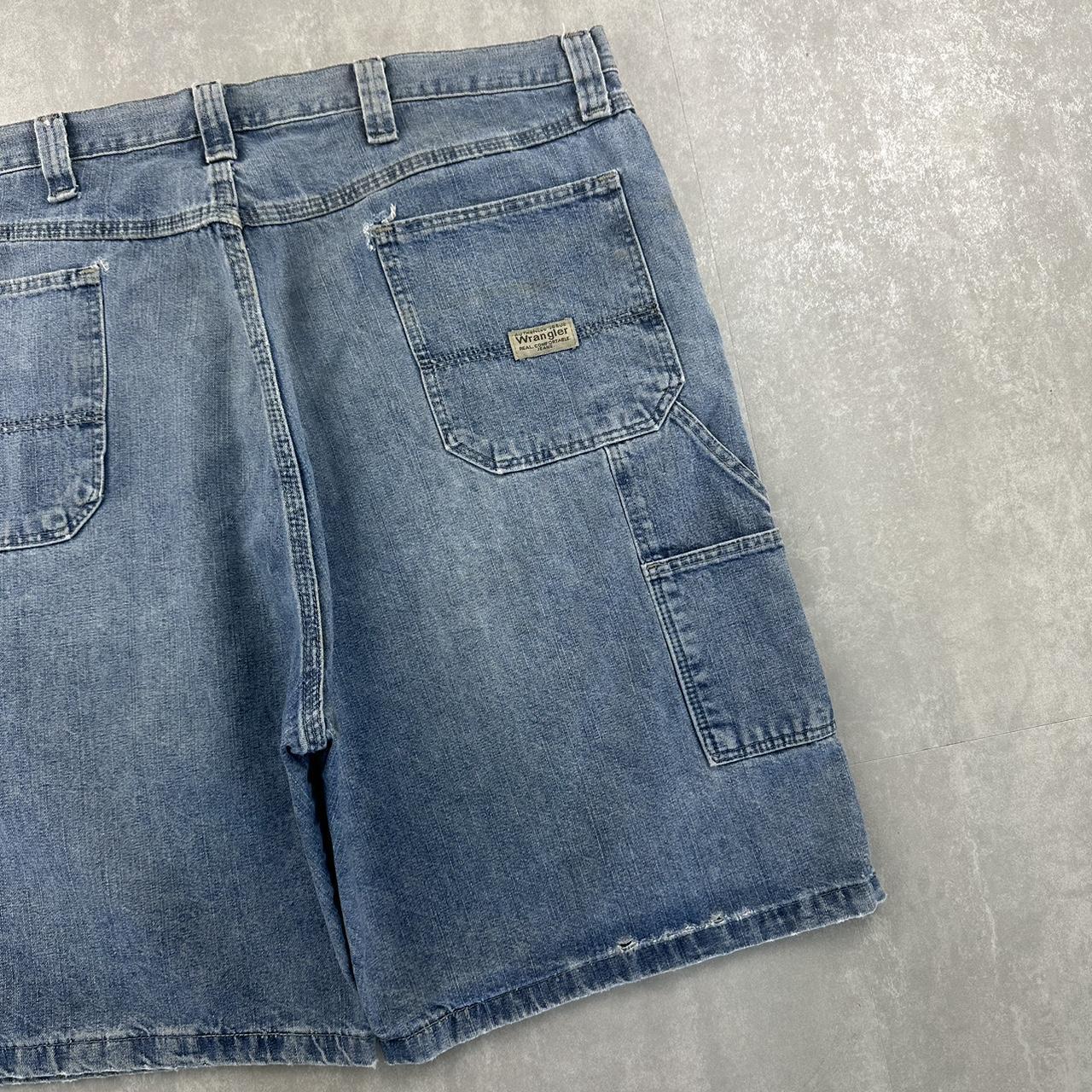 Wrangler 2000s spellout carpenter fit skate jorts